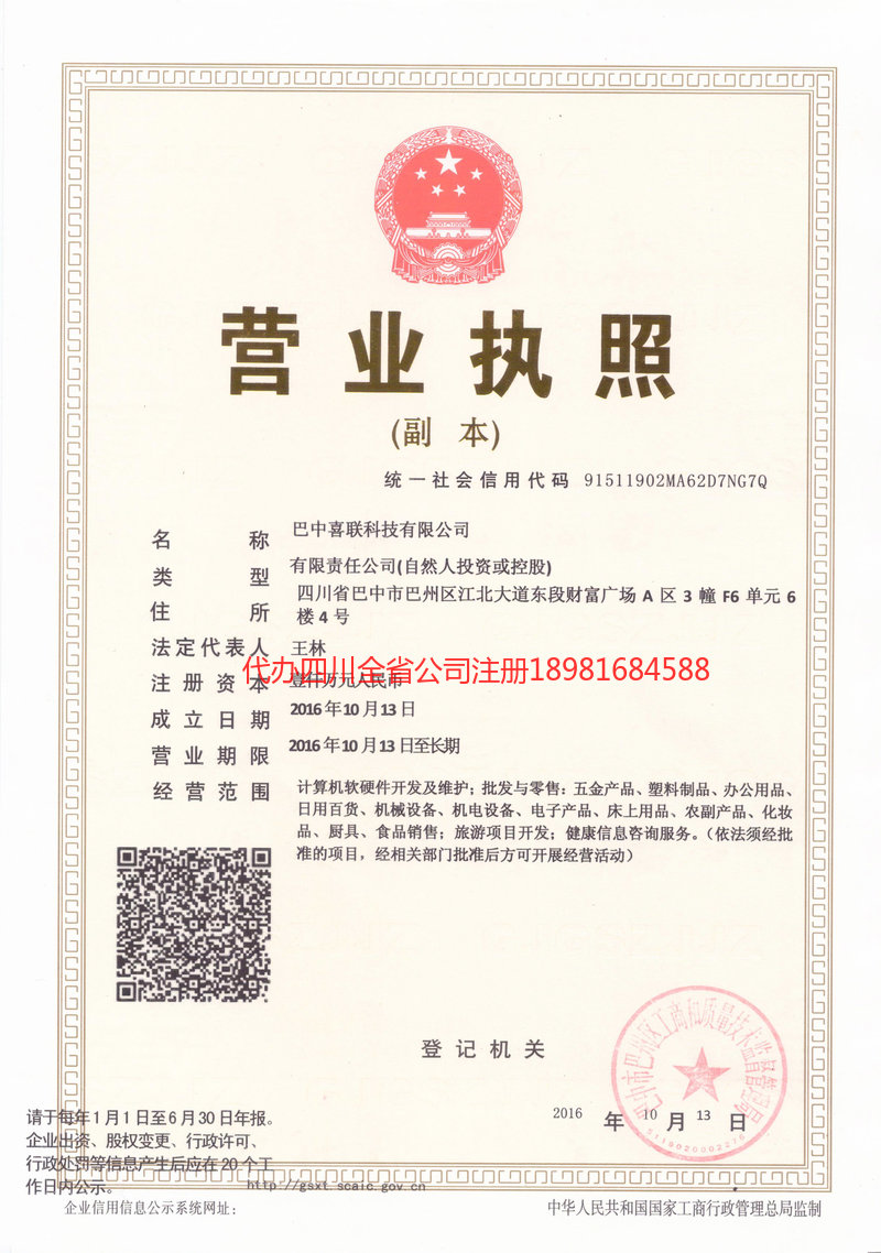 新津新津喜联科技有限公司